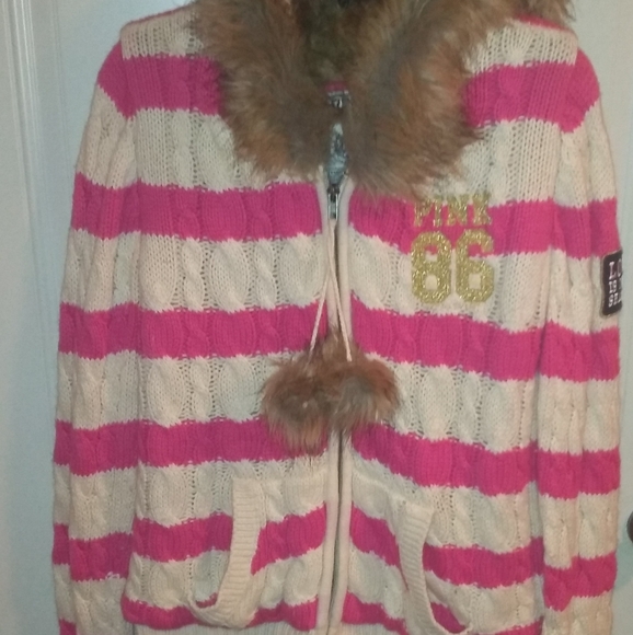 Pink Victoria's Secret Vintage Hoodie - Picture 3 of 14